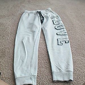 Grey Love Sweatpants